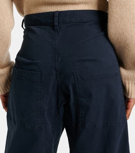 Pantalones barrel Shon de sarga de algodón - Nili Lotan - Modalova