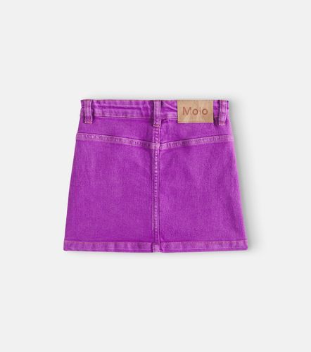 Molo Falda Bera de denim - Molo - Modalova
