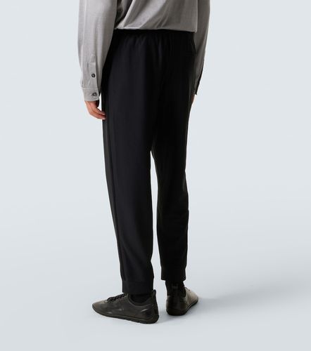 Gaufre straight pants - Giorgio Armani - Modalova