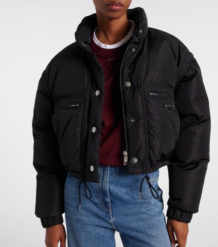 Prada Re-Nylon cropped down jacket - Prada - Modalova