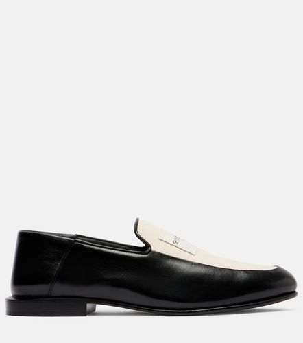 Mocassini Label in pelle e canvas - Givenchy - Modalova