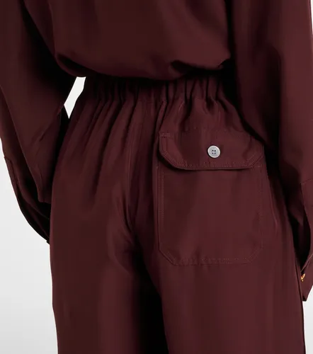 Loewe Gerade Hose aus Seide - Loewe - Modalova