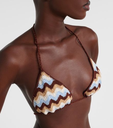 Top de bikini Summer Chevron de croché - Anna Kosturova - Modalova