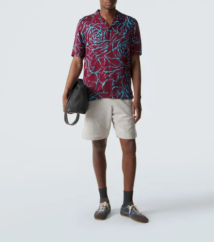 Shorts in jersey di cotone - Dries Van Noten - Modalova