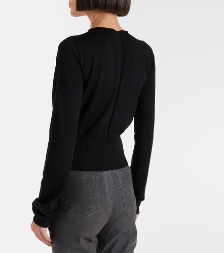 Rick Owens Cutout virgin wool top - Rick Owens - Modalova
