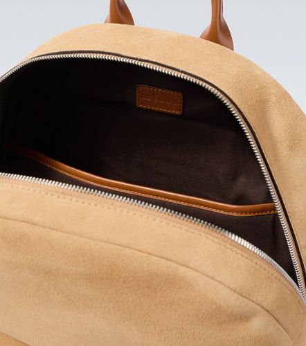 Rucksack aus Veloursleder mit Leder - Kiton - Modalova