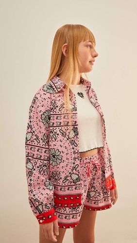 Fábula Camisa Morango Bandana de algodón - Fabula - Modalova
