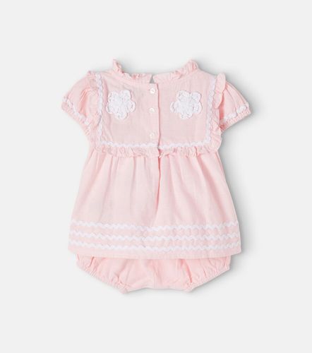 Bebé - set de vestido y braga de algodón y lino - Bebe Organic - Modalova