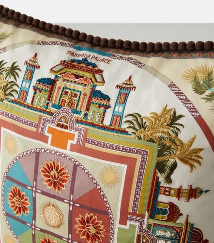 Etro Cuscino in cotone ricamato - Etro - Modalova