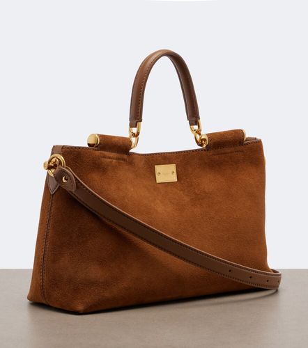 Borsa a tracolla Vittoria Medium in suede - Dolce&Gabbana - Modalova