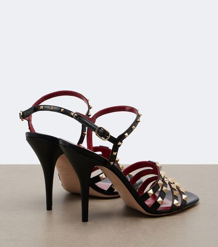 Sandali Rockstud in pelle - Valentino Garavani - Modalova