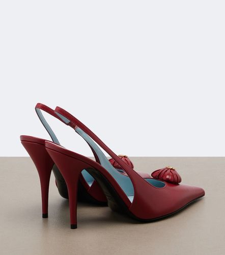 Cour Royal leather slingback pumps - Valentino Garavani - Modalova