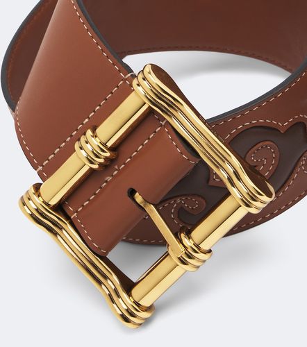 Etro Cinturón de piel bordado - Etro - Modalova