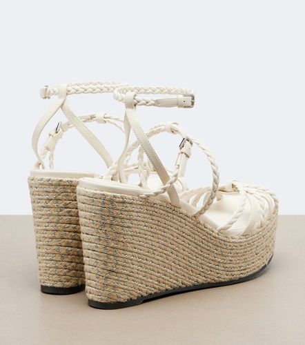 Sandali con zeppa Nyra in pelle intrecciata - Jimmy Choo - Modalova