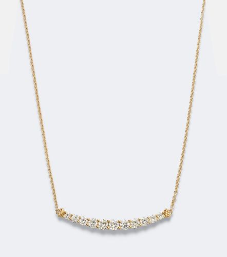 Collar Petite Pavé de oro de 18 ct con diamantes - David Yurman - Modalova