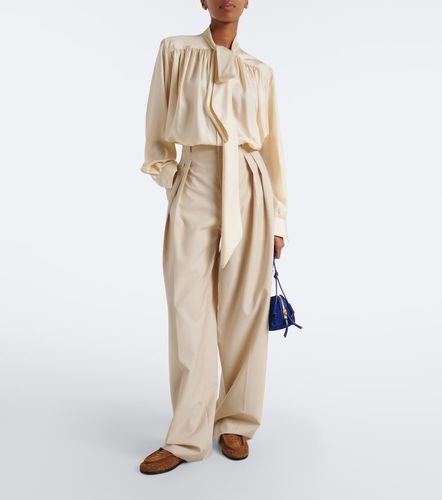 Schluppenbluse aus Seiden-Twill - Bottega Veneta - Modalova