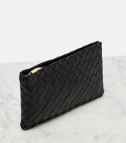 Intrecciato leather pouch - Bottega Veneta - Modalova