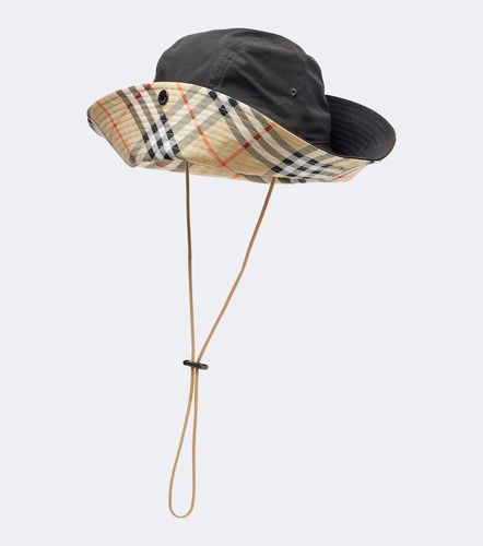 Cappello in cotone a quadri - Burberry - Modalova