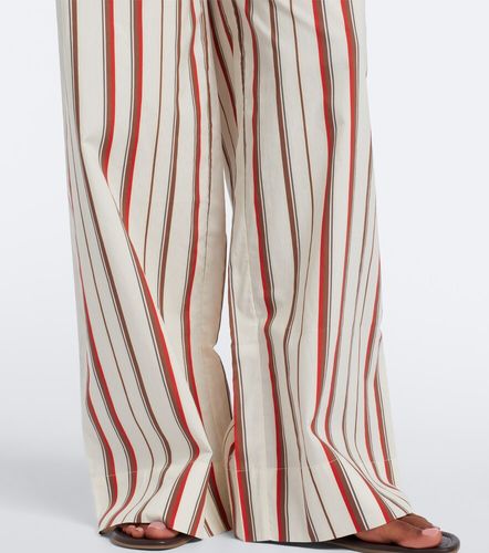 Alva striped cotton wide-leg pants - SIR - Modalova