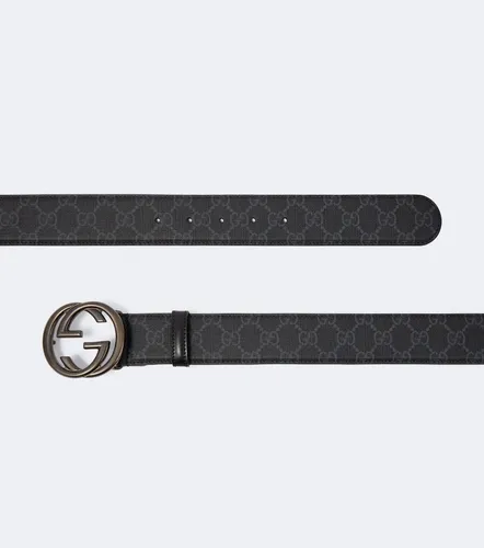 Gürtel Interlocking G aus Leder - Gucci - Modalova