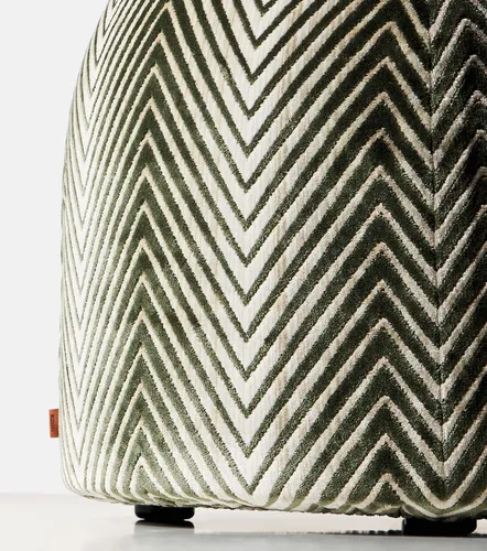 Missoni Puf Ziggy de terciopelo - Missoni - Modalova