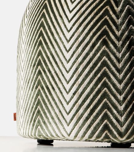 Missoni Ziggy velvet pouf - Missoni - Modalova