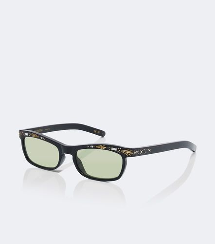 Embellished rectangular sunglasses - Valentino Garavani - Modalova