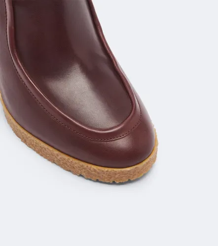 Botines con cuña Cylia de piel - Isabel Marant - Modalova