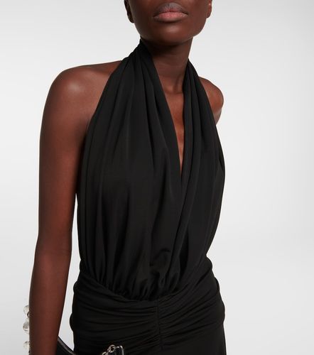 Alaïa Abito lungo con scollo all’americana - Alaia - Modalova