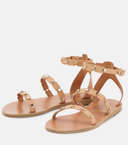 Coco embellished leather sandals - Ancient Greek Sandals - Modalova