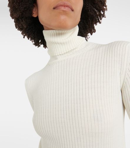 Ribbed-knit wool-blend top - REDValentino - Modalova