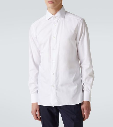 Camicia Trofeo in popeline di cotone - Zegna - Modalova