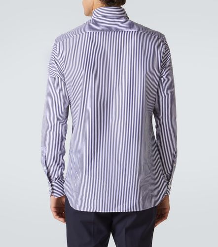 Zegna Camisa de algodón a rayas - Zegna - Modalova