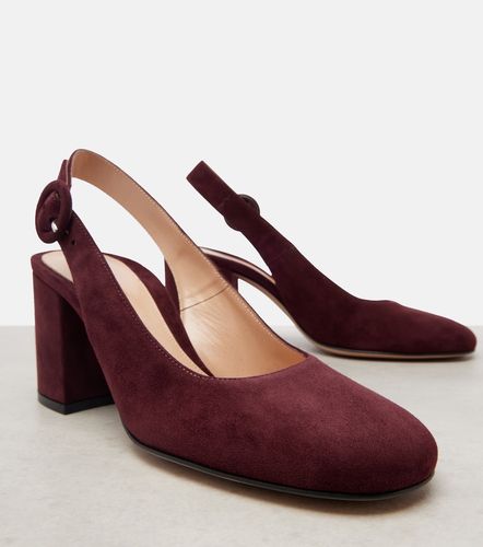 Joelle suede slingback pumps - Gianvito Rossi - Modalova