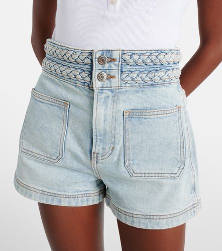 Elijah high-rise denim shorts - Veronica Beard - Modalova