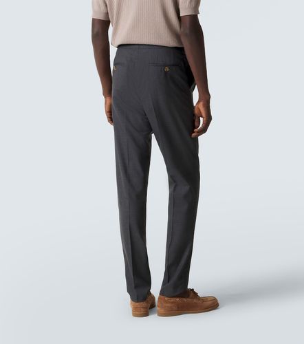 Virgin wool straight pants - Brunello Cucinelli - Modalova