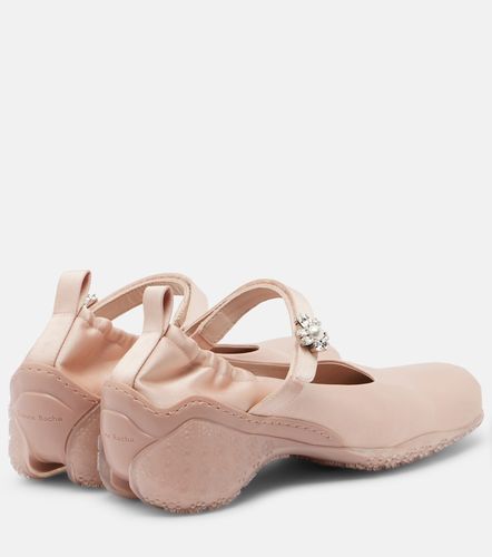 Salones Ballet Runner de satén con cristales - Simone Rocha - Modalova