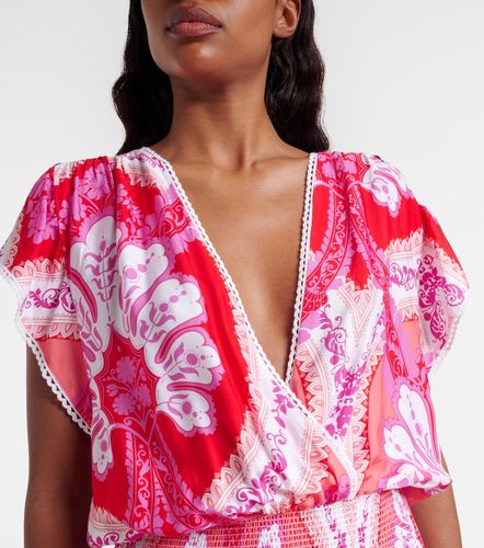 Jess printed tiered minidress - Melissa Odabash - Modalova