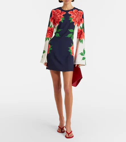 Supremes printed satin minidress - La DoubleJ - Modalova