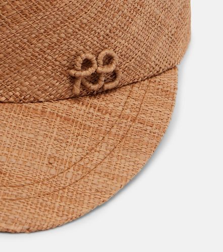 Visor aus Stroh mit Logo - Ruslan Baginskiy - Modalova