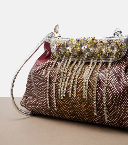 Borsa a tracolla Blossom Small in vernice - Dries Van Noten - Modalova