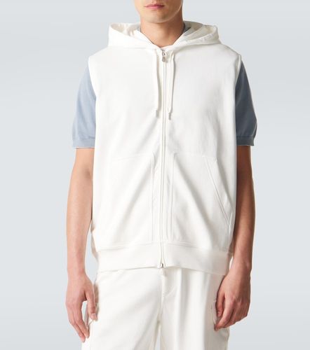 Sudadera con capucha en mezcla de algodón - Brunello Cucinelli - Modalova