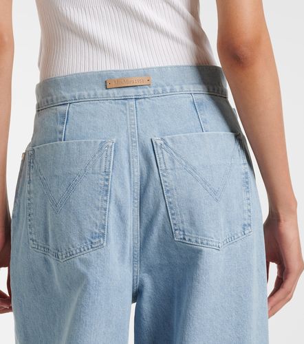 Jeans a gamba larga e vita alta - Max Mara - Modalova