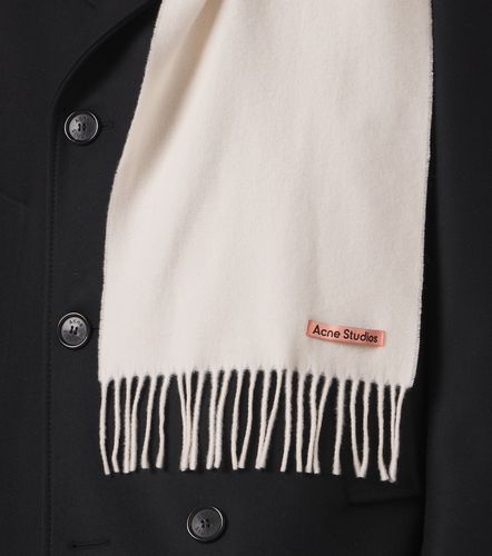 Bufanda de lana con flecos - Acne Studios - Modalova