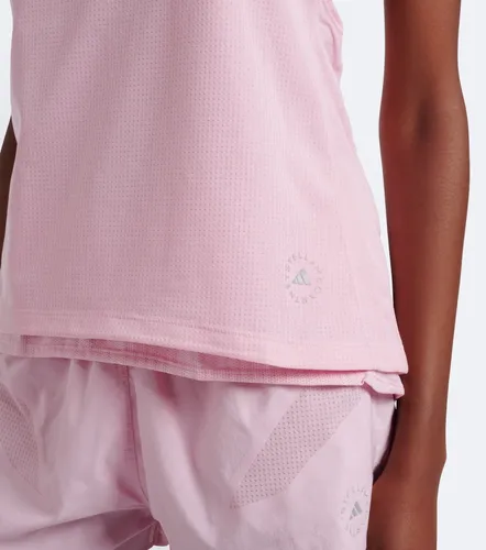 Logo technical tank top - Adidas by Stella McCartney - Modalova