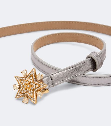 Embellished metallic leather belt - Dolce&Gabbana - Modalova