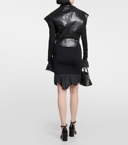 MM6 Maison Margiela Leather jacket - MM6 Maison Margiela - Modalova