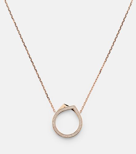 Collar Antifer de oro rosa de 18 ct con diamantes - Repossi - Modalova