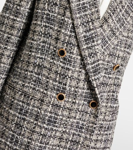 Wool lame tweed blazer - Alessandra Rich - Modalova