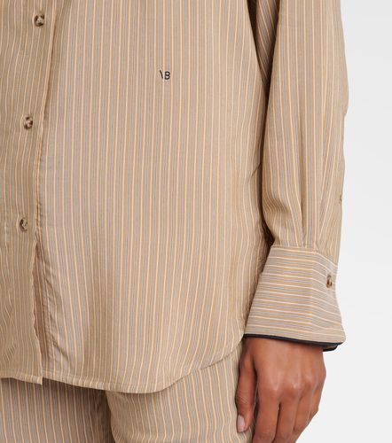 Camicia pigiama a righe - Victoria Beckham - Modalova